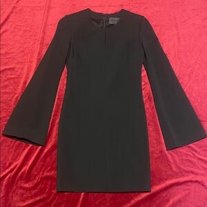 Cushnie et Ochs Black Body-Con Sleek Mini-Dress Size 6